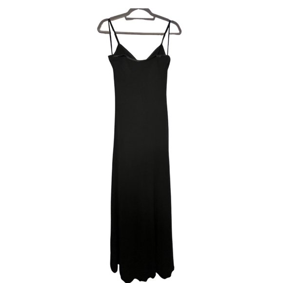 Lauren Ralph Lauren Black Long Dress - Size 4 - Picture 2 of 2